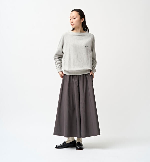 ORCIVAL「ORCIVAL | コットン裏毛 ボートネックプルオーバー WOMEN」|スウェット・ジャージ|