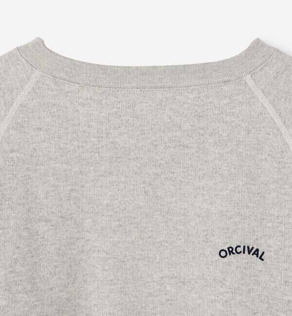 ORCIVAL「ORCIVAL | コットン裏毛 ボートネックプルオーバー WOMEN」|スウェット・ジャージ|