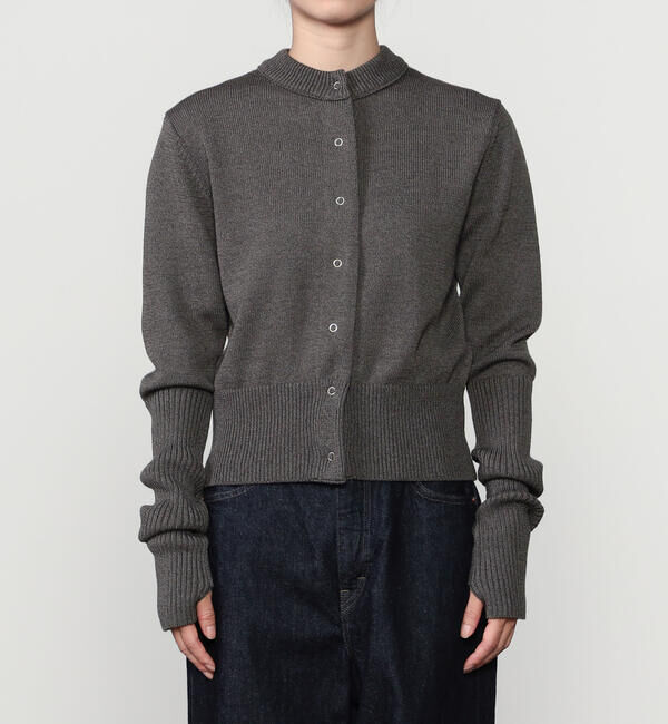  「THE SHINZONE | LONG RIB CARDIGAN WOMEN」|ニット・セーター|
