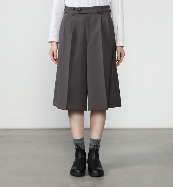 Morris & Sons「MORRIS & SONS | 2タック ショートパンツ WOMEN」|その他|