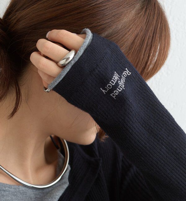  「配色レイヤードプルオーバー」|Tシャツ・カットソー|