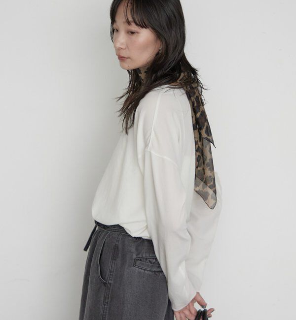  「《万能トップス》【JAPAN MADE】ストレッチジョーゼットプルオーバー」|シャツ・ブラウス|