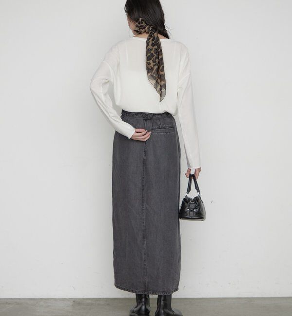  「《万能トップス》【JAPAN MADE】ストレッチジョーゼットプルオーバー」|シャツ・ブラウス|