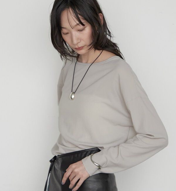 「《万能トップス》【JAPAN MADE】ストレッチジョーゼットプルオーバー」|シャツ・ブラウス|