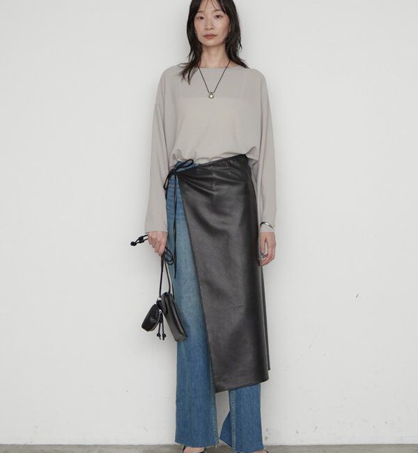  「《万能トップス》【JAPAN MADE】ストレッチジョーゼットプルオーバー」|シャツ・ブラウス|