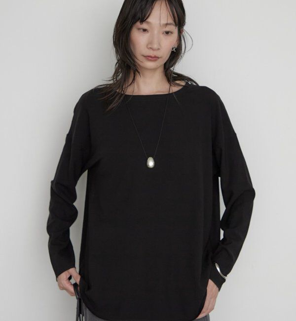  「《万能トップス》【JAPAN MADE】ストレッチジョーゼットプルオーバー」|シャツ・ブラウス|