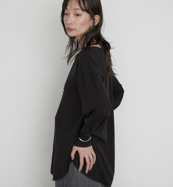  「《万能トップス》【JAPAN MADE】ストレッチジョーゼットプルオーバー」|シャツ・ブラウス|
