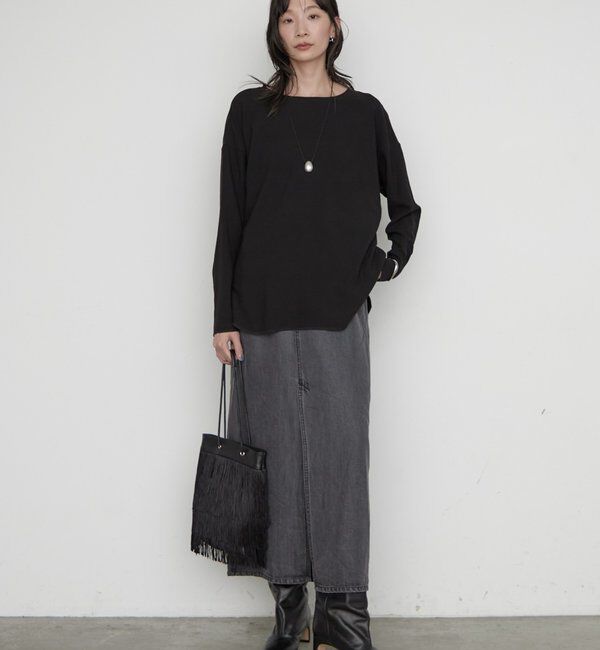  「《万能トップス》【JAPAN MADE】ストレッチジョーゼットプルオーバー」|シャツ・ブラウス|