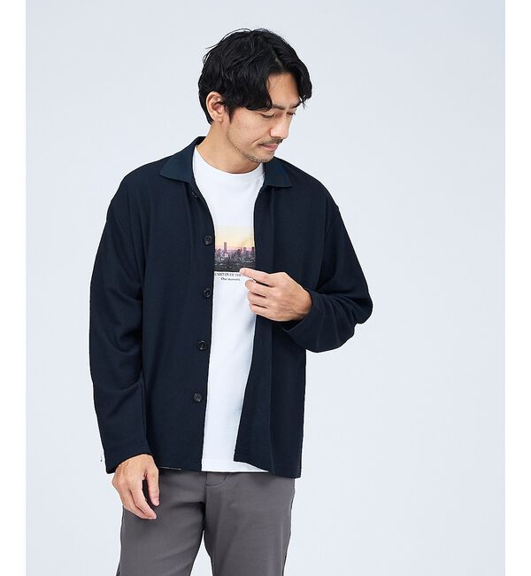 ABAHOUSE「【THE CITY】プリント 半袖Tシャツ」|Tシャツ・カットソー|
