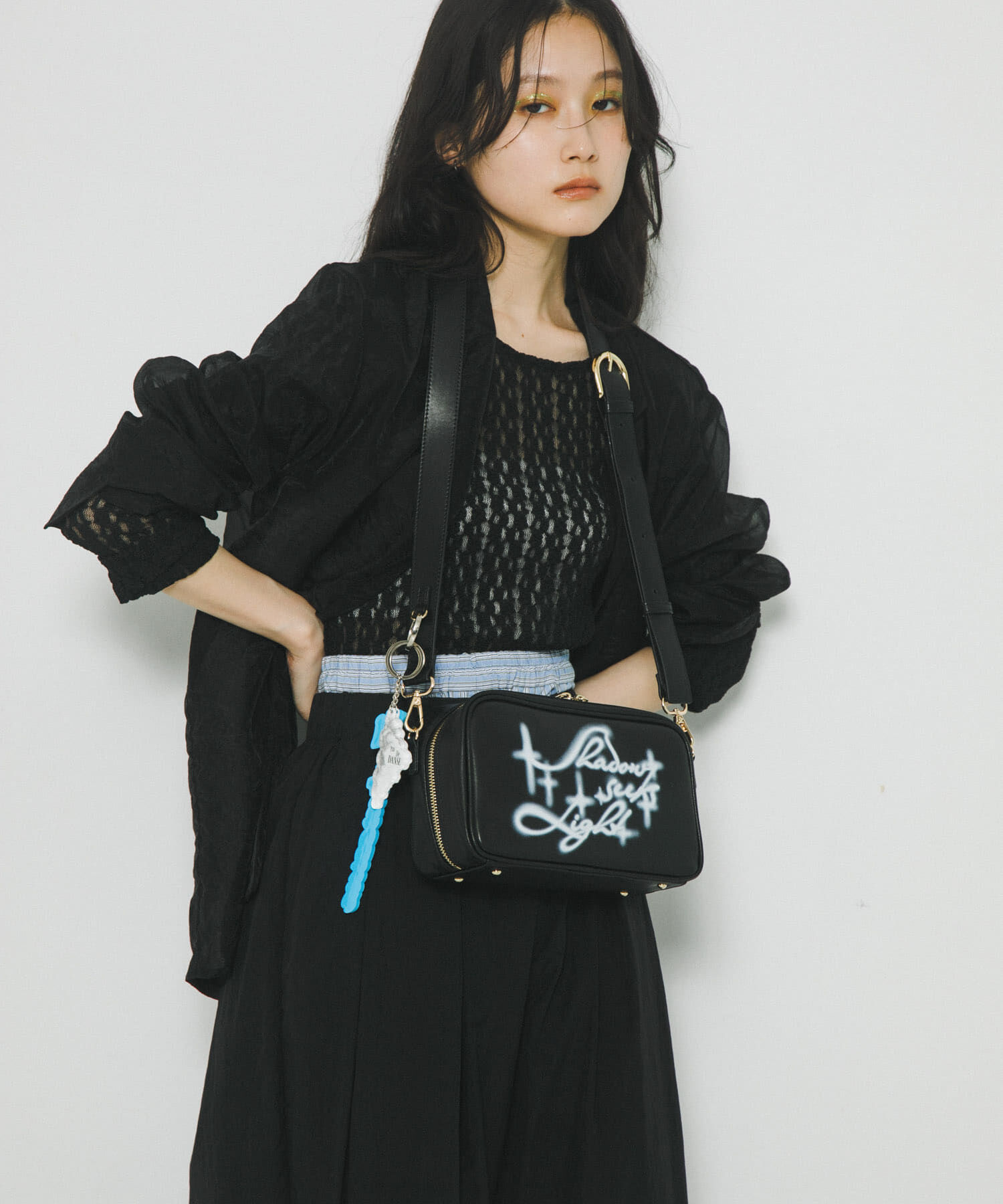 RODE SKO「Pas De DANSE　Eclipse Bag small」|ショルダー・メッセンジャー|ブラック