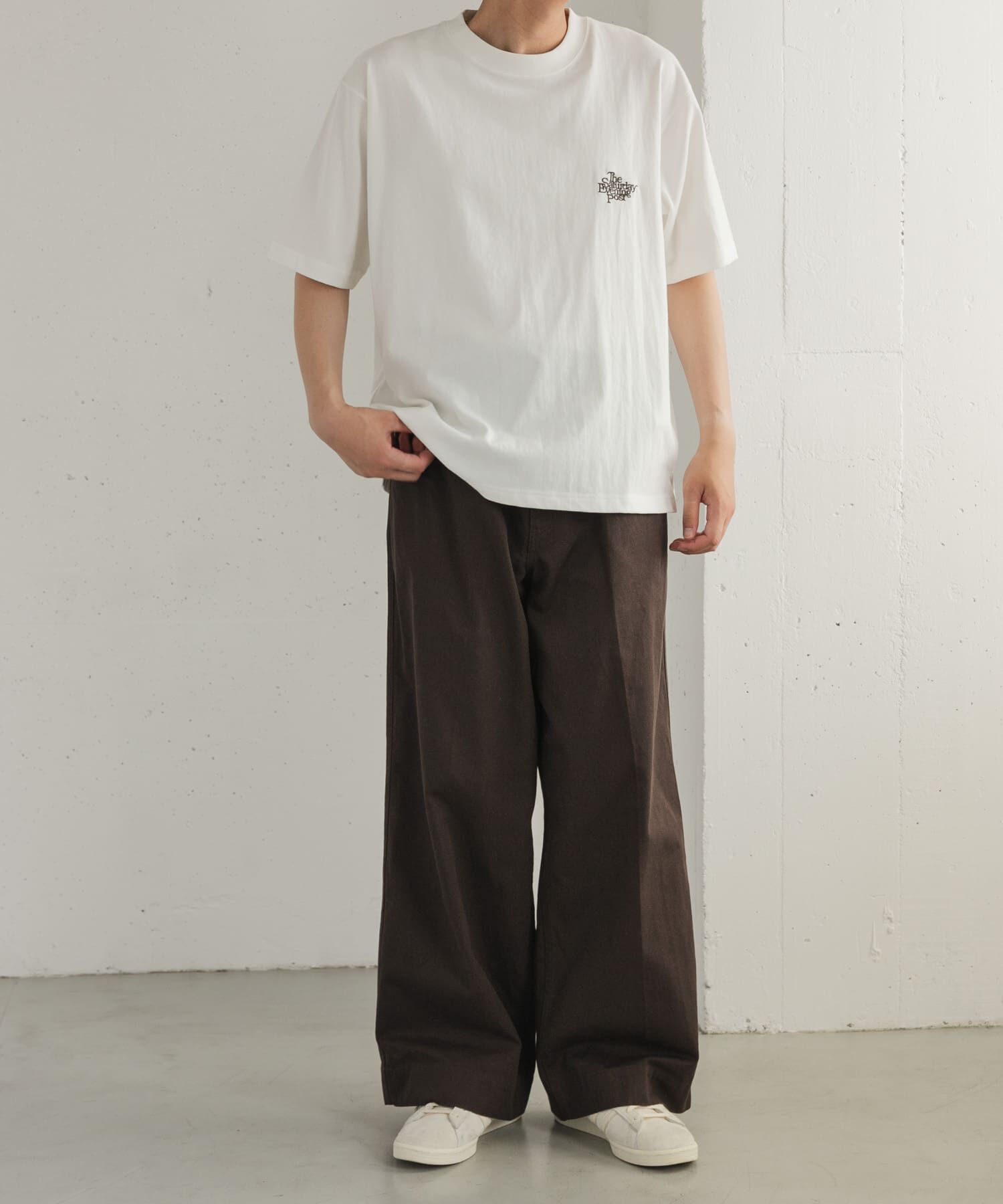 URBAN RESEARCH DOORS「FORK&SPOON　バックプリントTシャツ」|Tシャツ・カットソー|