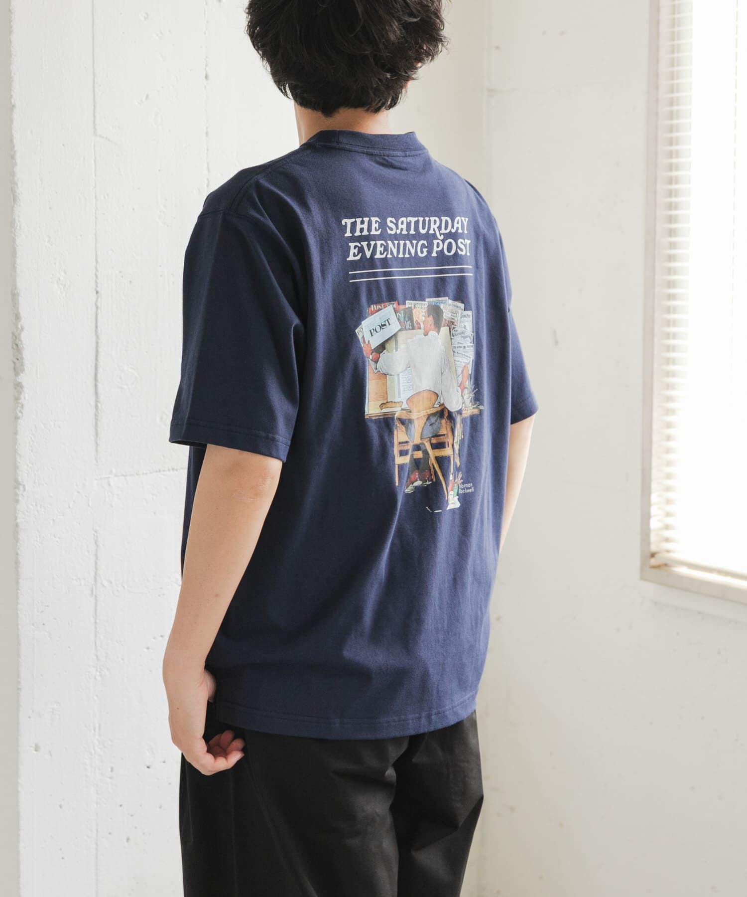 URBAN RESEARCH DOORS「FORK&SPOON　バックプリントTシャツ」|Tシャツ・カットソー|