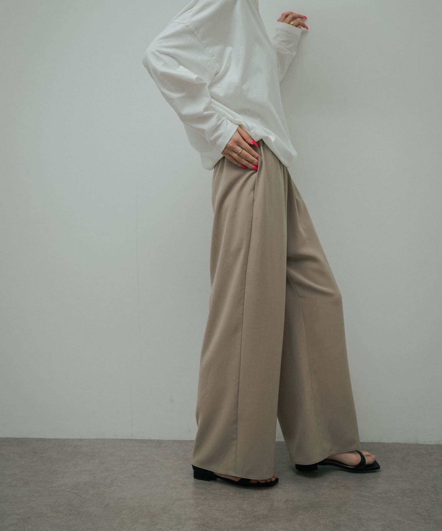 URBAN RESEARCH DOORS「Relax Easy Wide Pants」|その他|