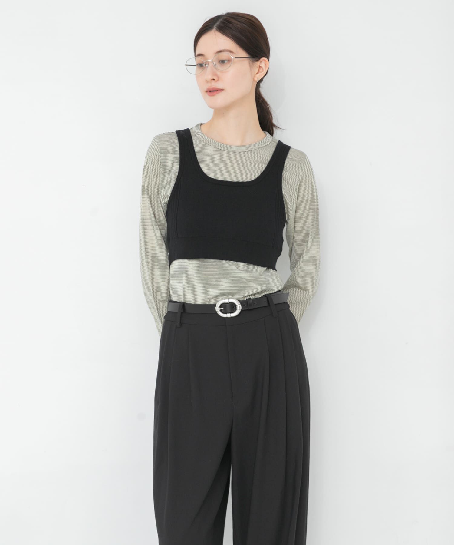 URBAN RESEARCH「new basic　FLUID KNIT BUISTIER」|ニット・セーター|