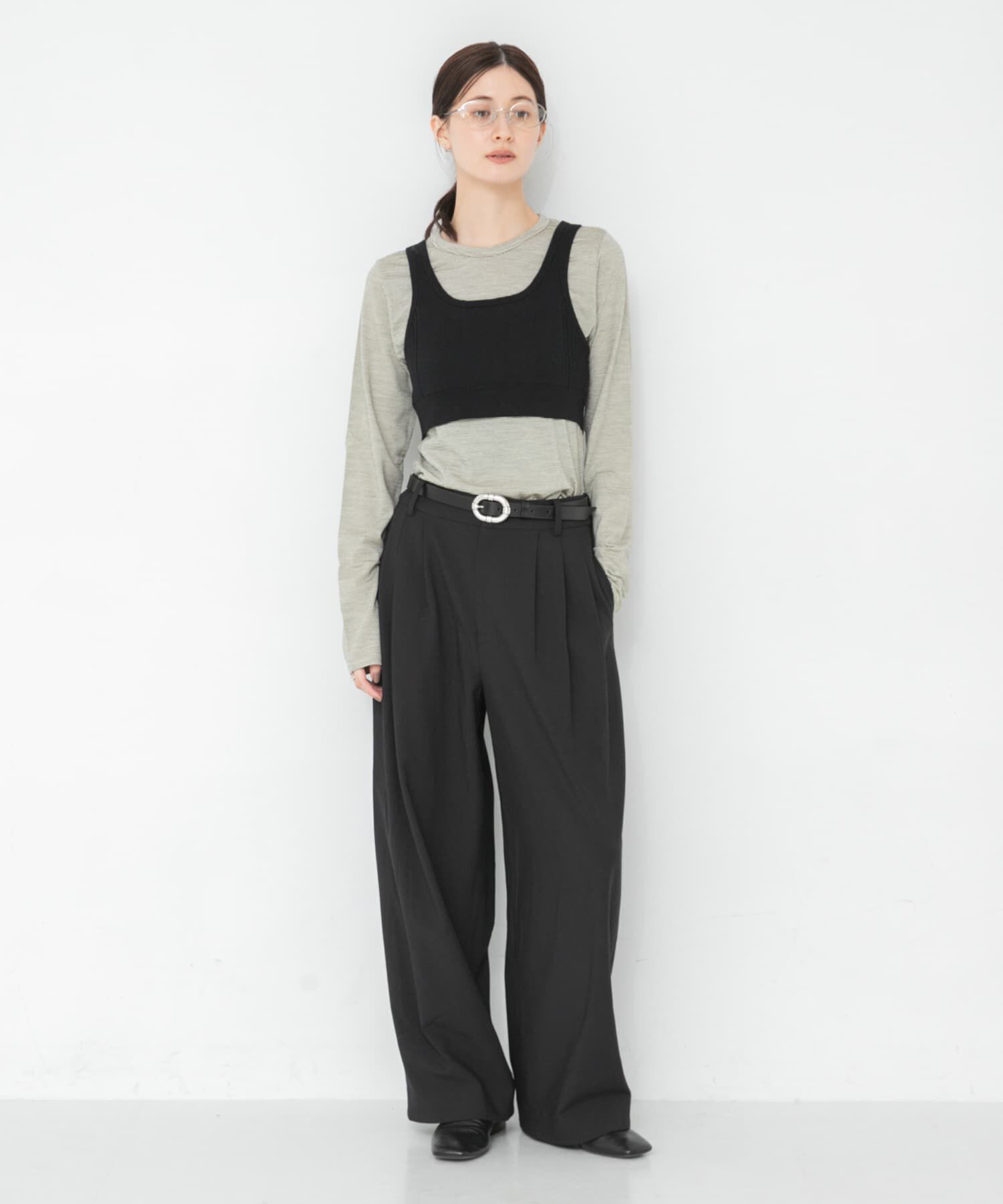 URBAN RESEARCH「new basic　FLUID KNIT BUISTIER」|ニット・セーター|