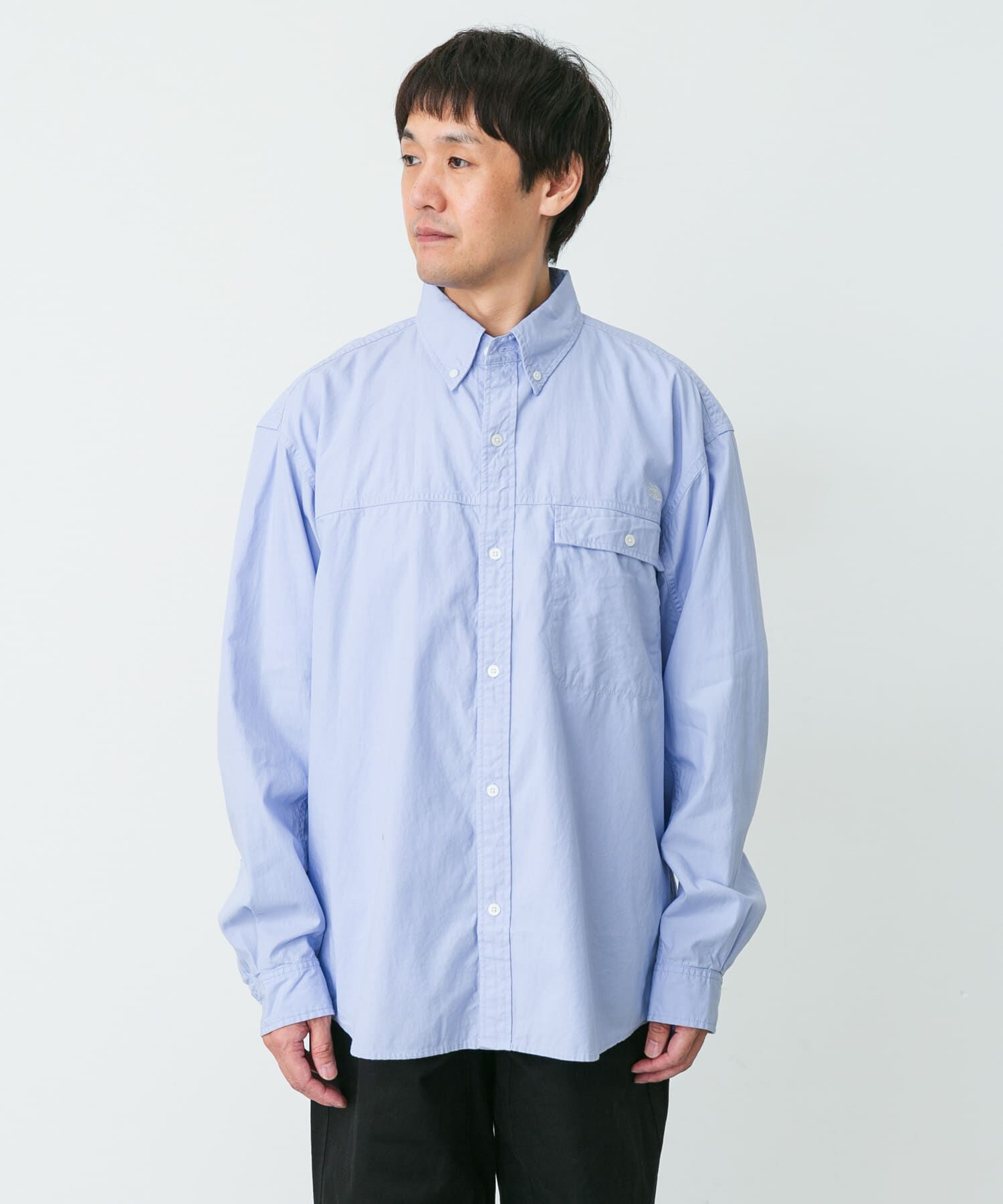 URBAN RESEARCH DOORS「THE NORTH FACE　LONG-SLEEVE NUPTSE OXFORD SHIRTS」|シャツ・ブラウス|