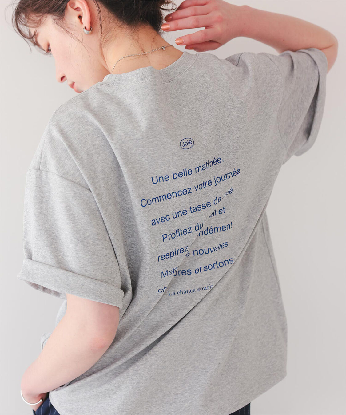 titivate「バックロゴゆるっとTシャツ」|Tシャツ・カットソー|