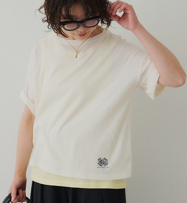  「【F&B】オーガニックコットンTシャツ」|プルオーバー|