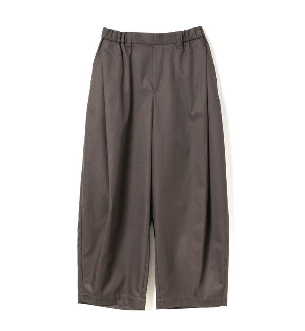 mizuiro ind「mizuiro ind タックコクーンスラックス」|その他|ブラウン