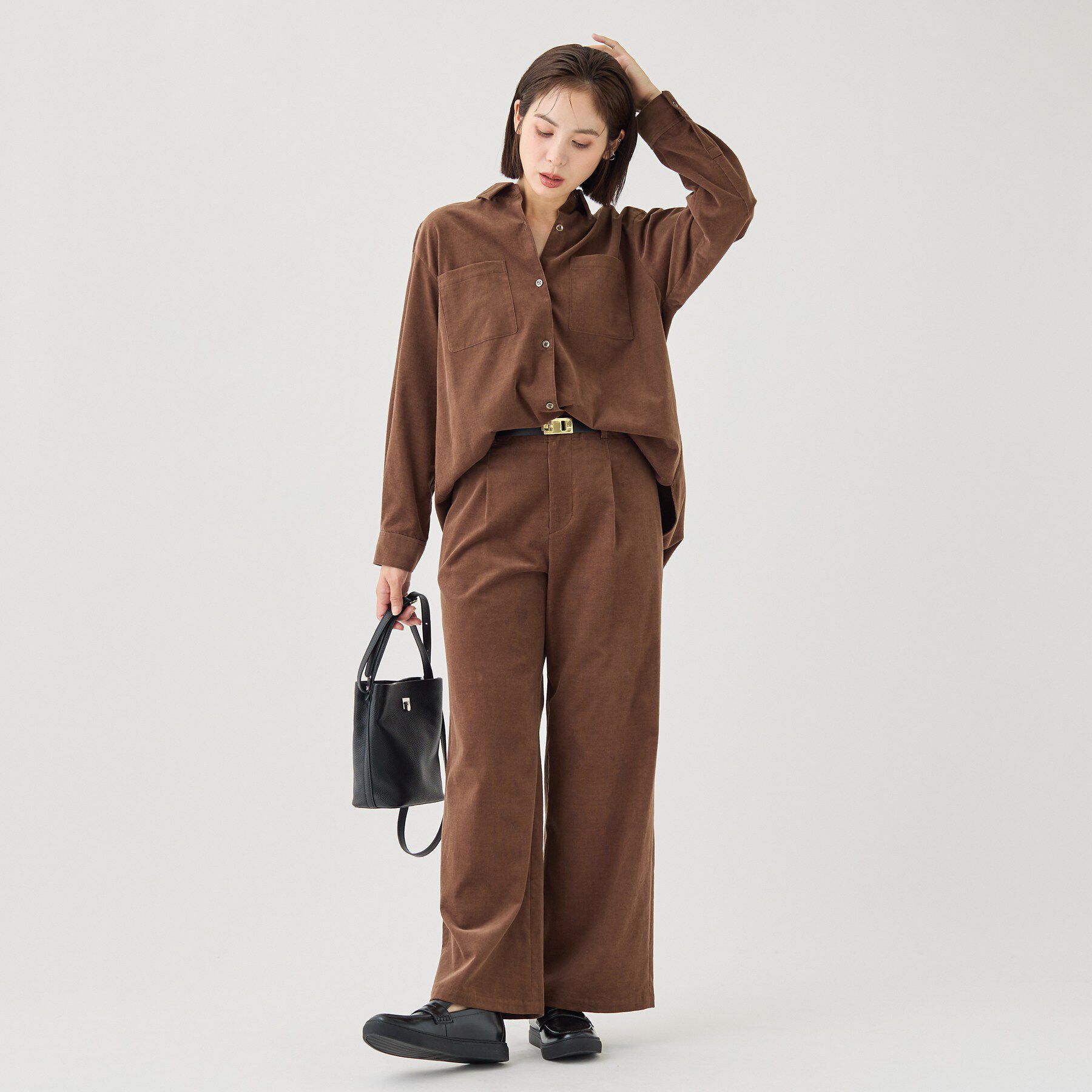 INDIVI「【スニーカーのソールを使用！】褒められローファー」|その他|