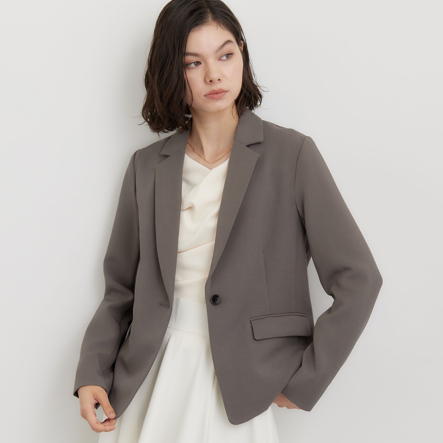 THE SHOP TK「【セットアップ可】ビジネスシングルジャケット」|テーラードジャケット|