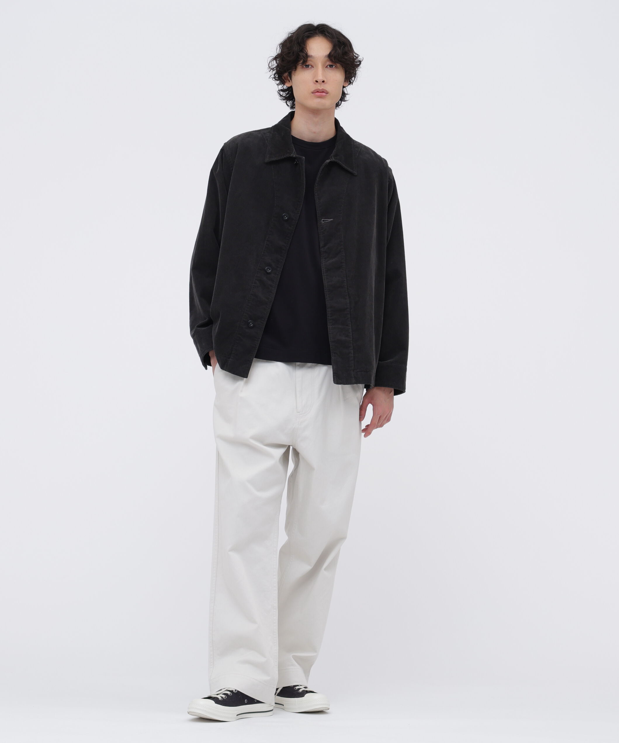 MHL.「DRY COTTON NEEDLECORD SHIRT」|シャツ・ブラウス|