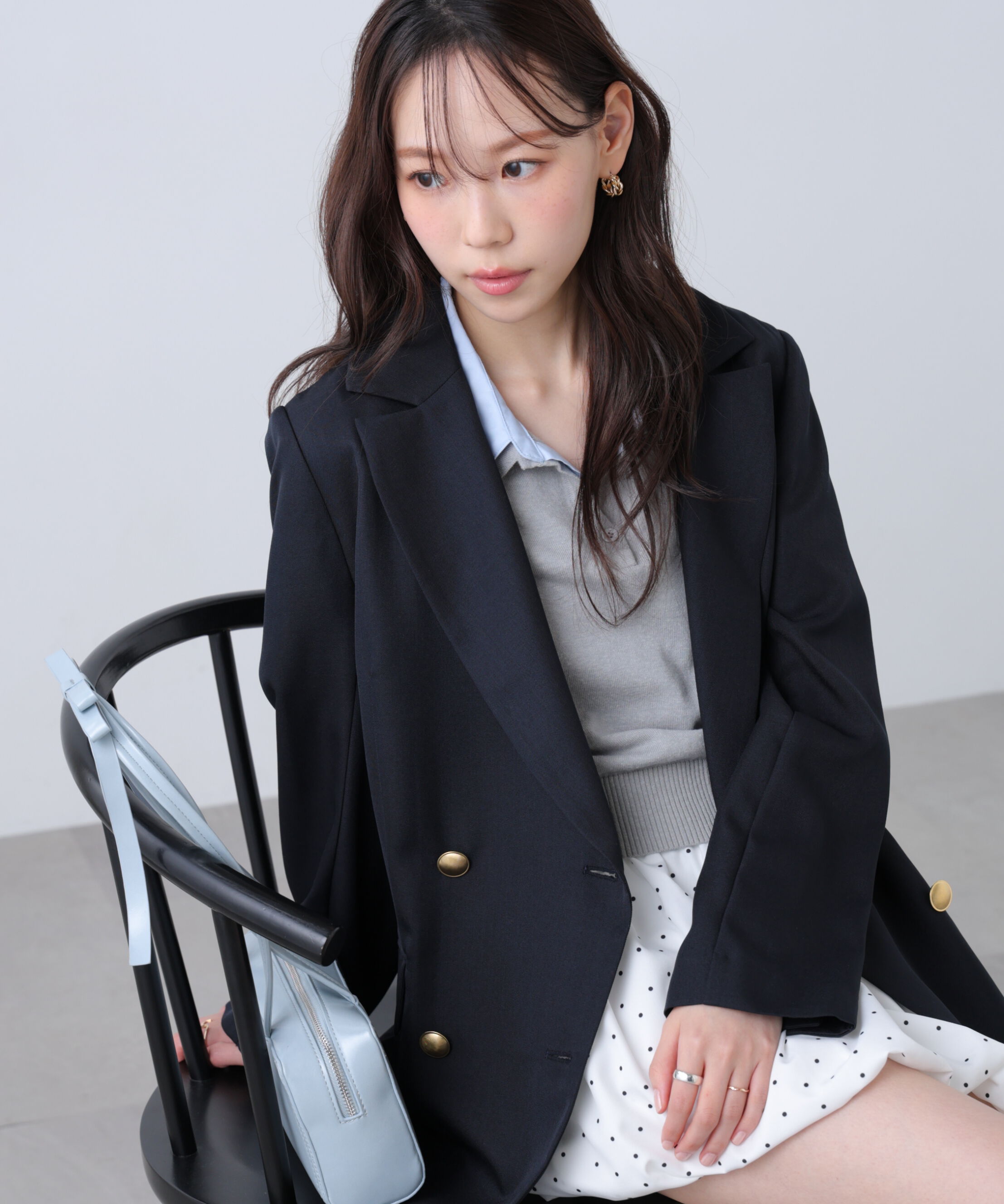  「金ボタンダブルブレストジャケット」|その他|