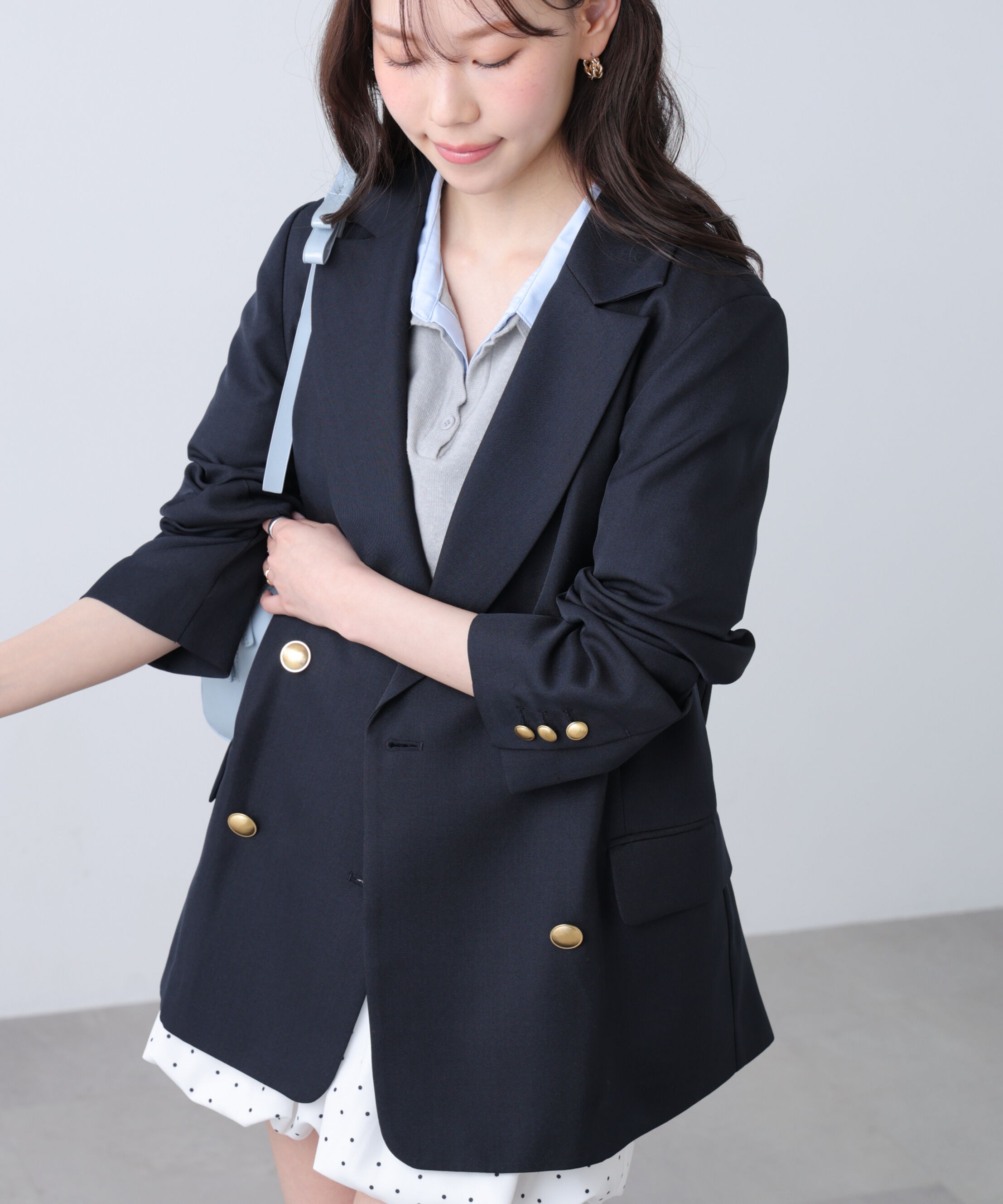  「金ボタンダブルブレストジャケット」|その他|