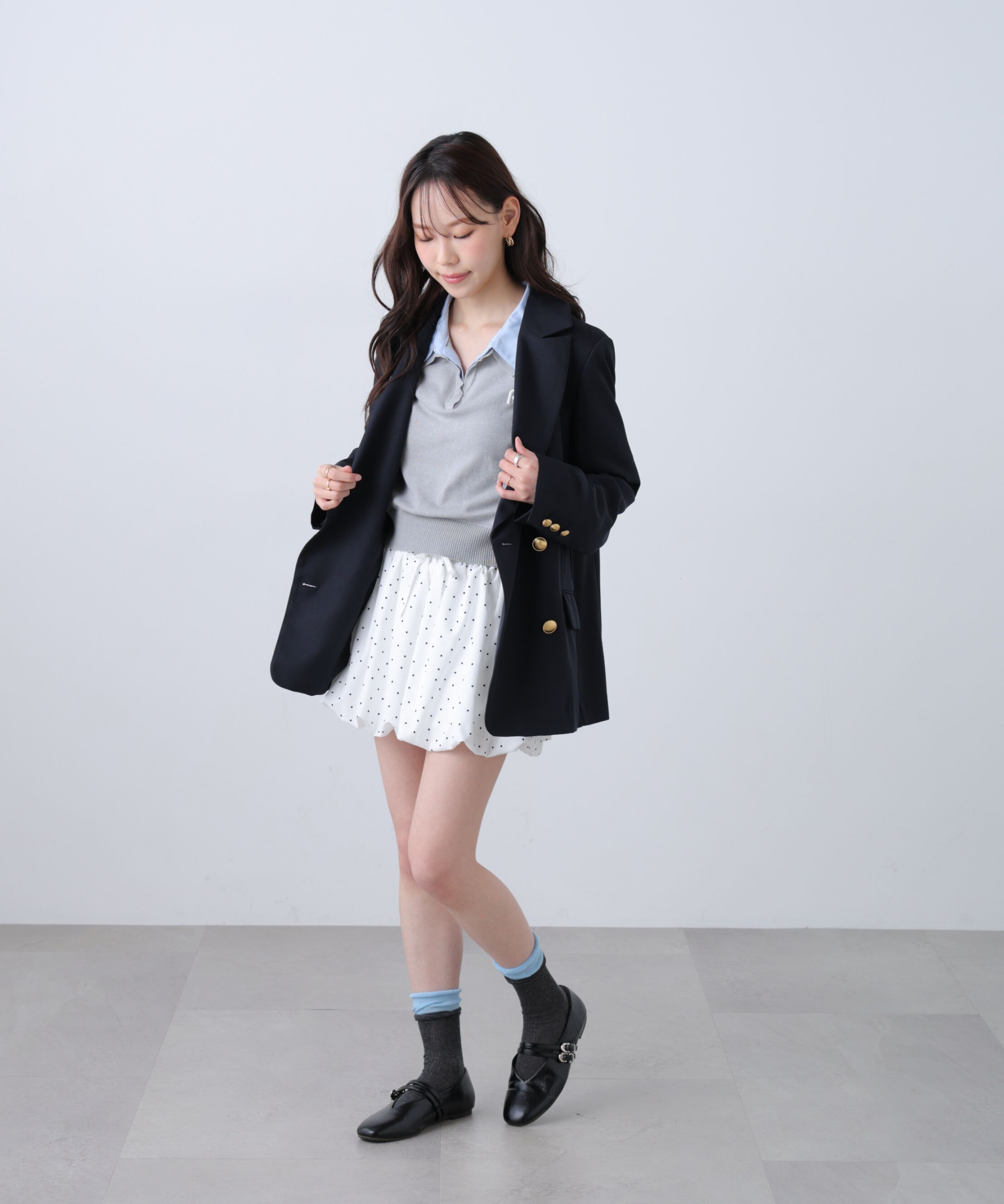  「金ボタンダブルブレストジャケット」|その他|
