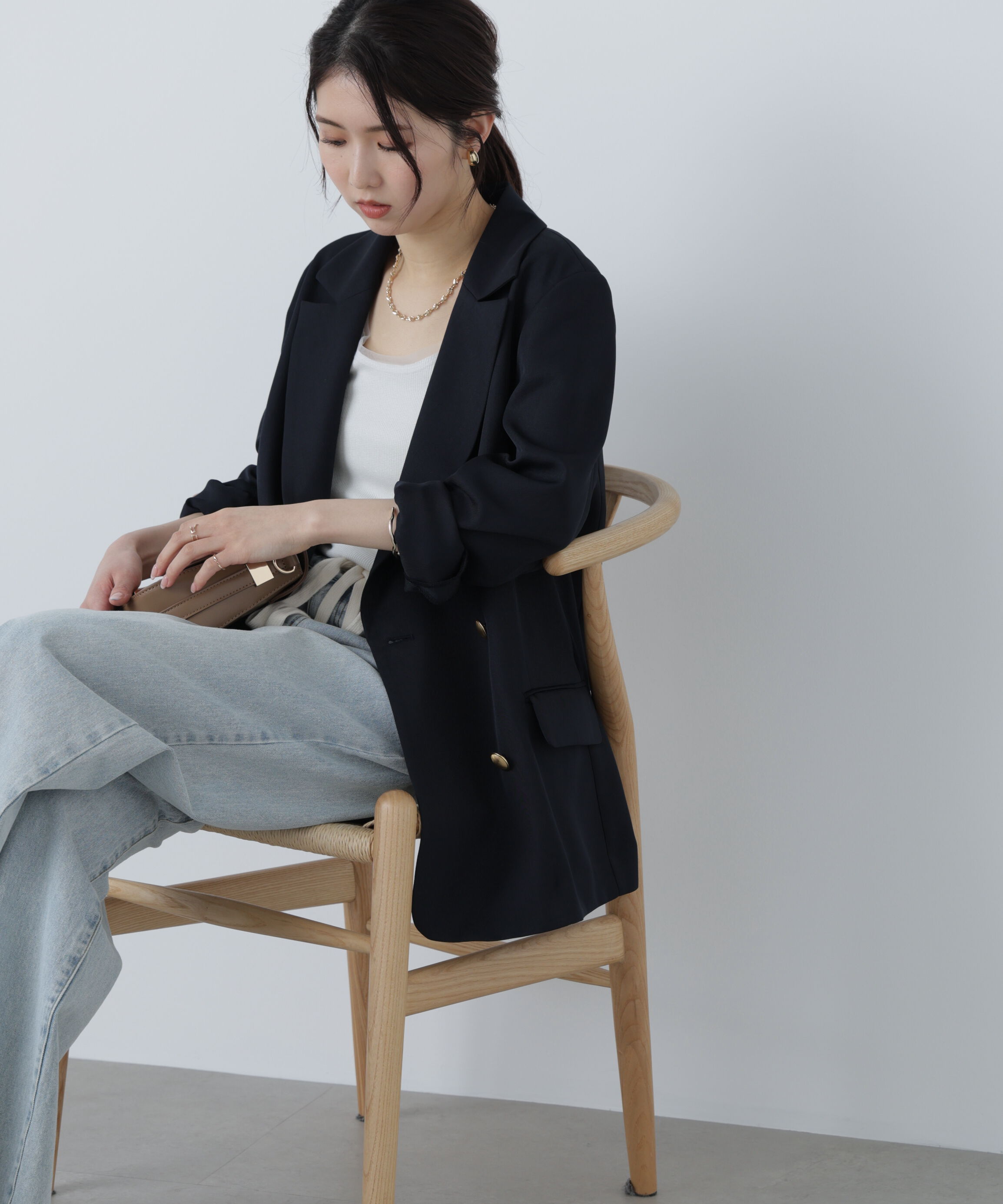  「金ボタンダブルブレストジャケット」|その他|