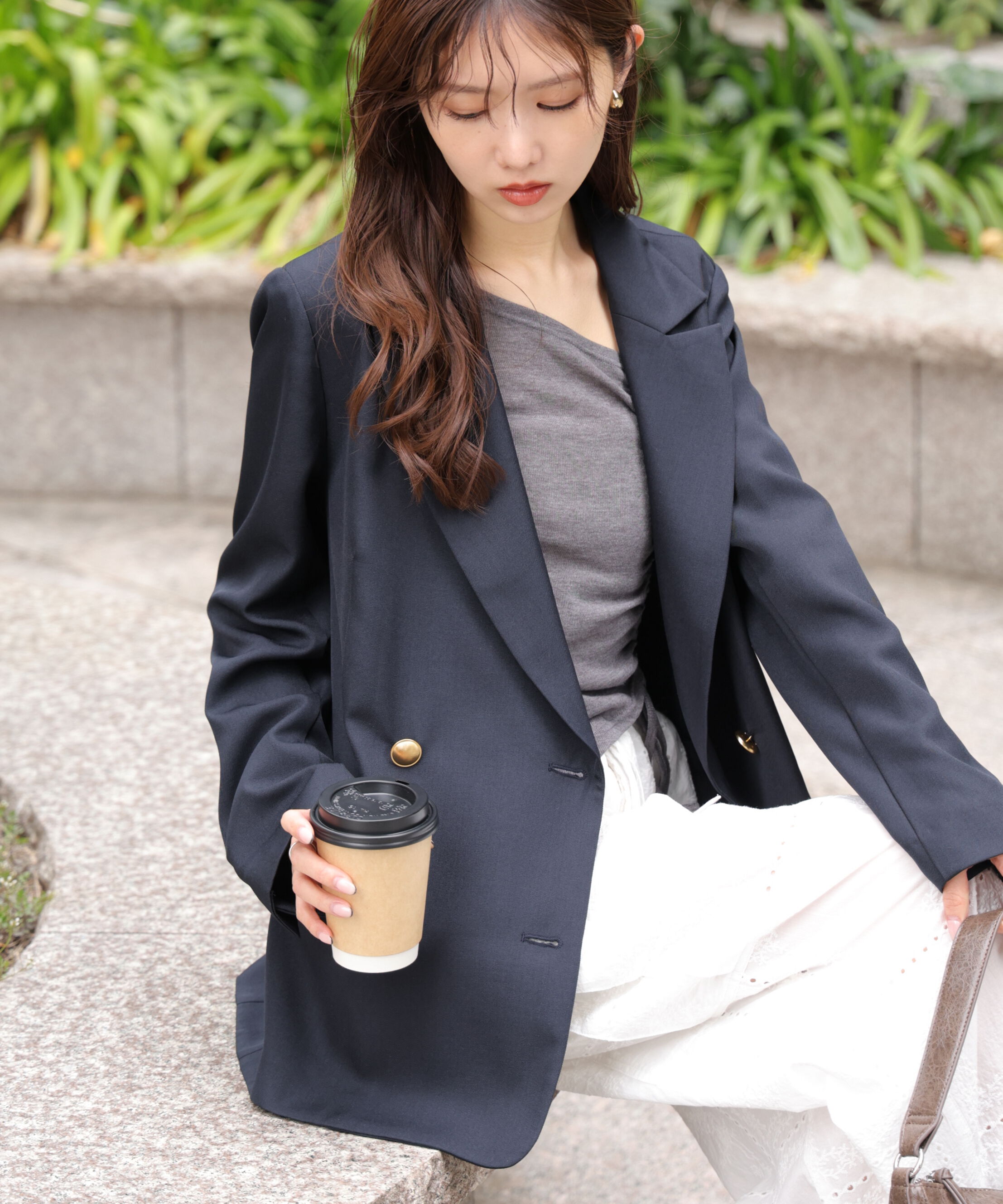  「金ボタンダブルブレストジャケット」|その他|