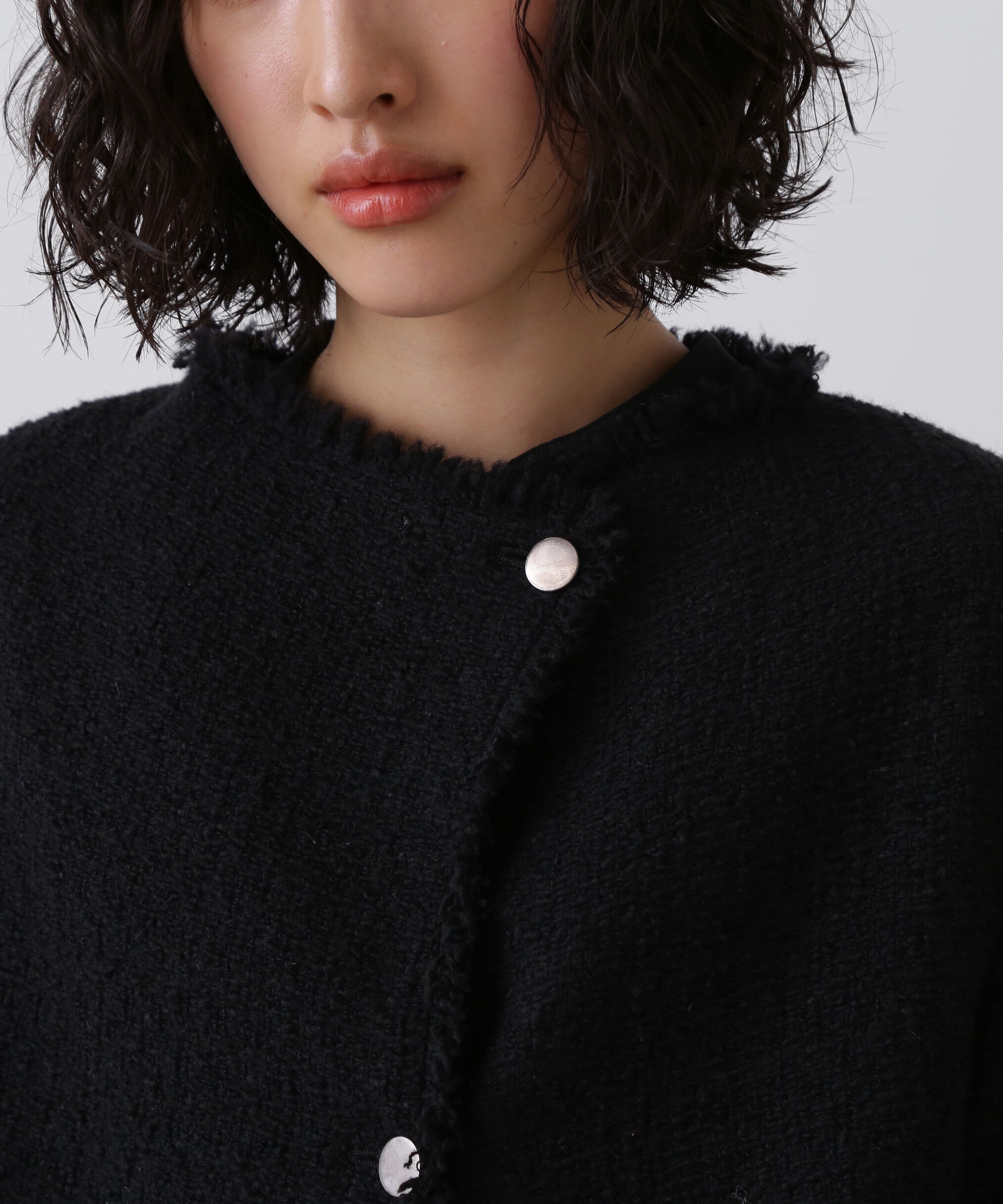 YLEVE 「YLEVE / TWEED COLLARLESS JACKET」|その他|