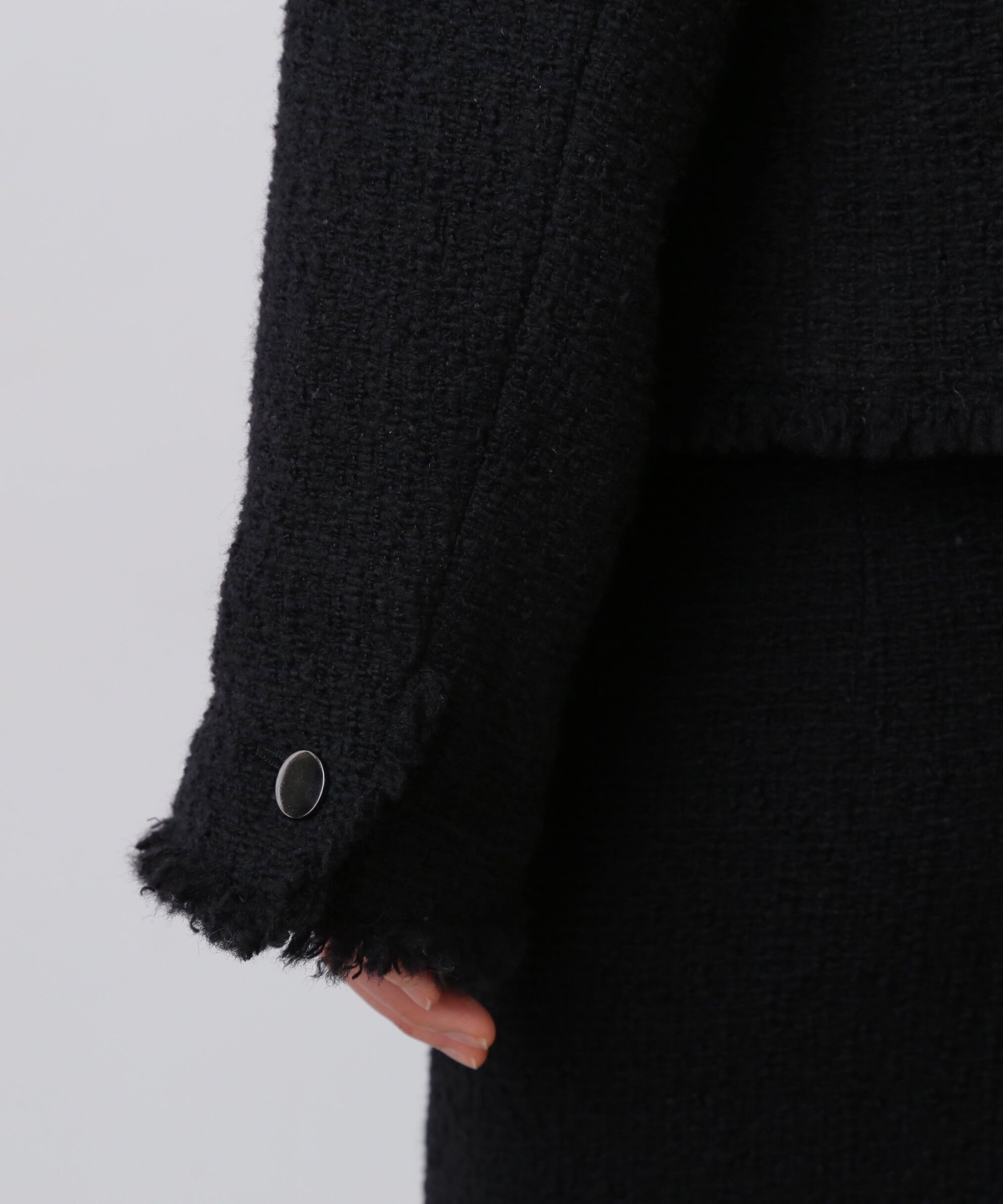 YLEVE 「YLEVE / TWEED COLLARLESS JACKET」|その他|