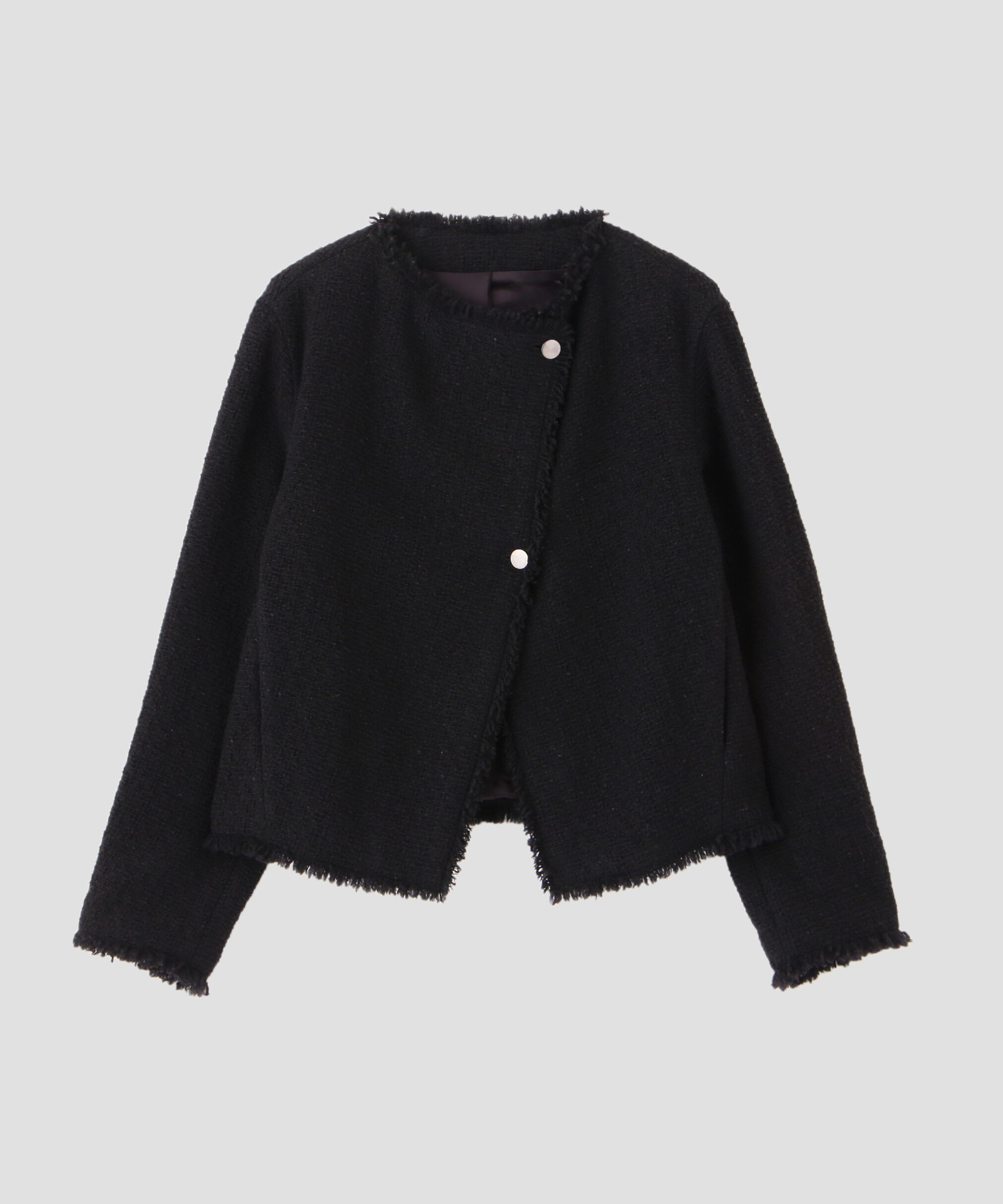 YLEVE 「YLEVE / TWEED COLLARLESS JACKET」|その他|