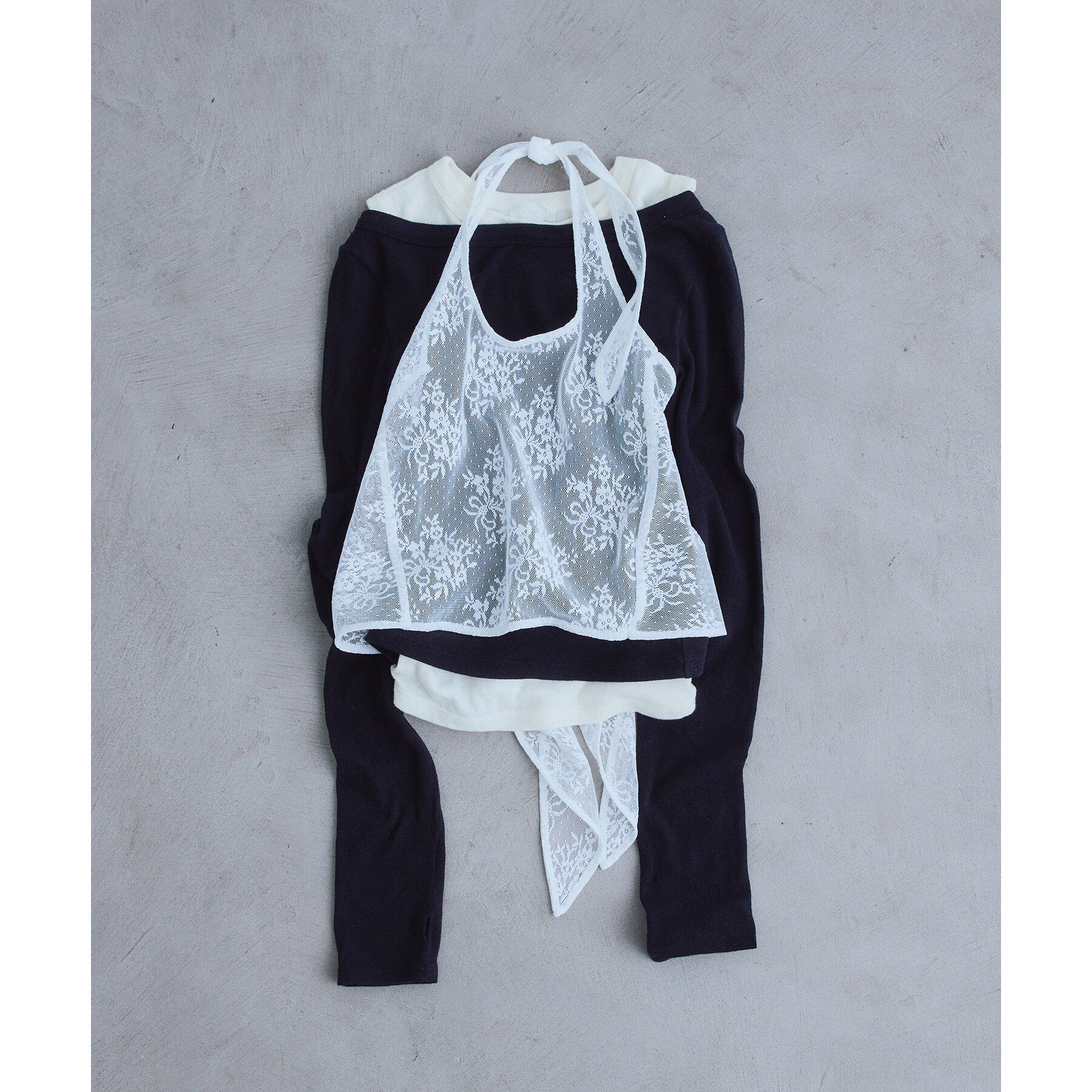 CODE A「UKI UKI＊CODE A｜layered jersey trio set」|その他|