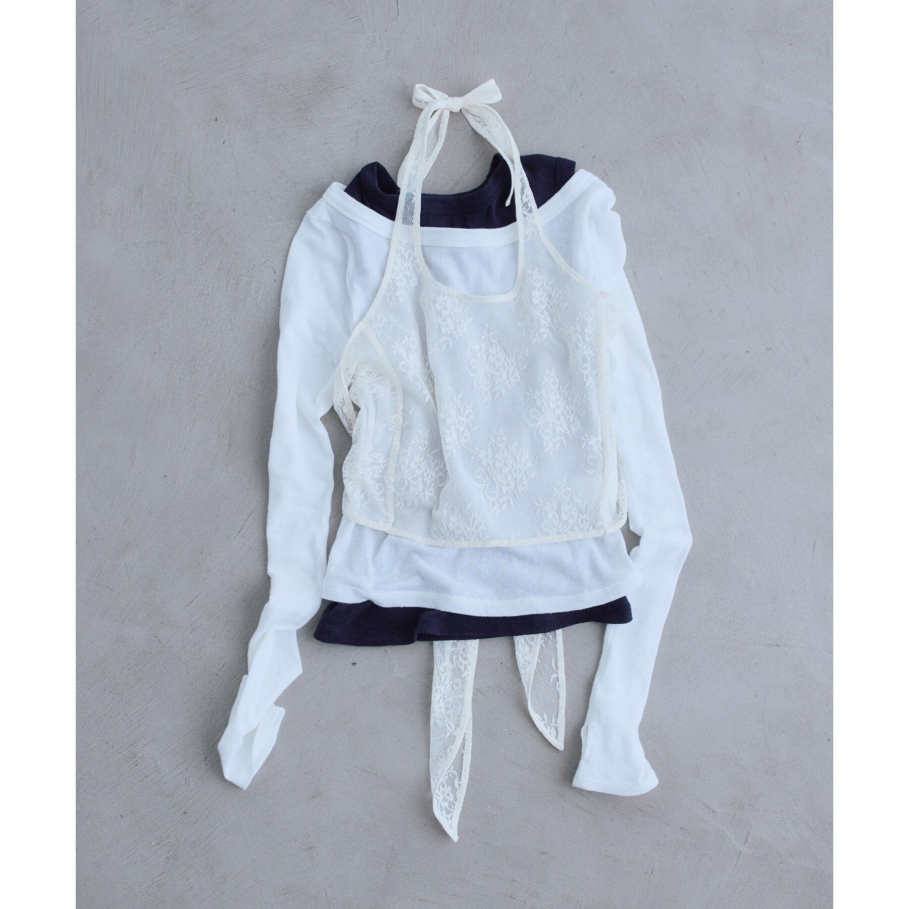 CODE A「UKI UKI＊CODE A｜layered jersey trio set」|その他|