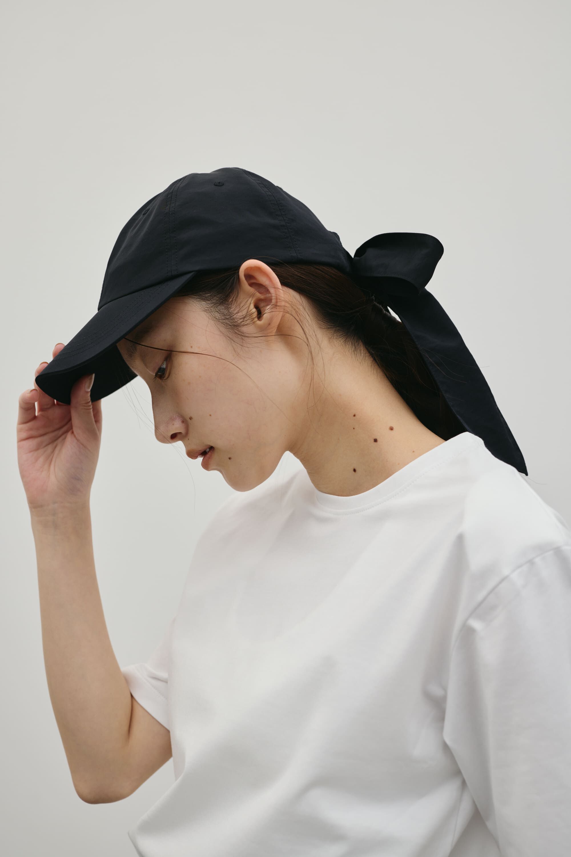 STYLEMIXER「バックリボンキャップ」|その他|BLK