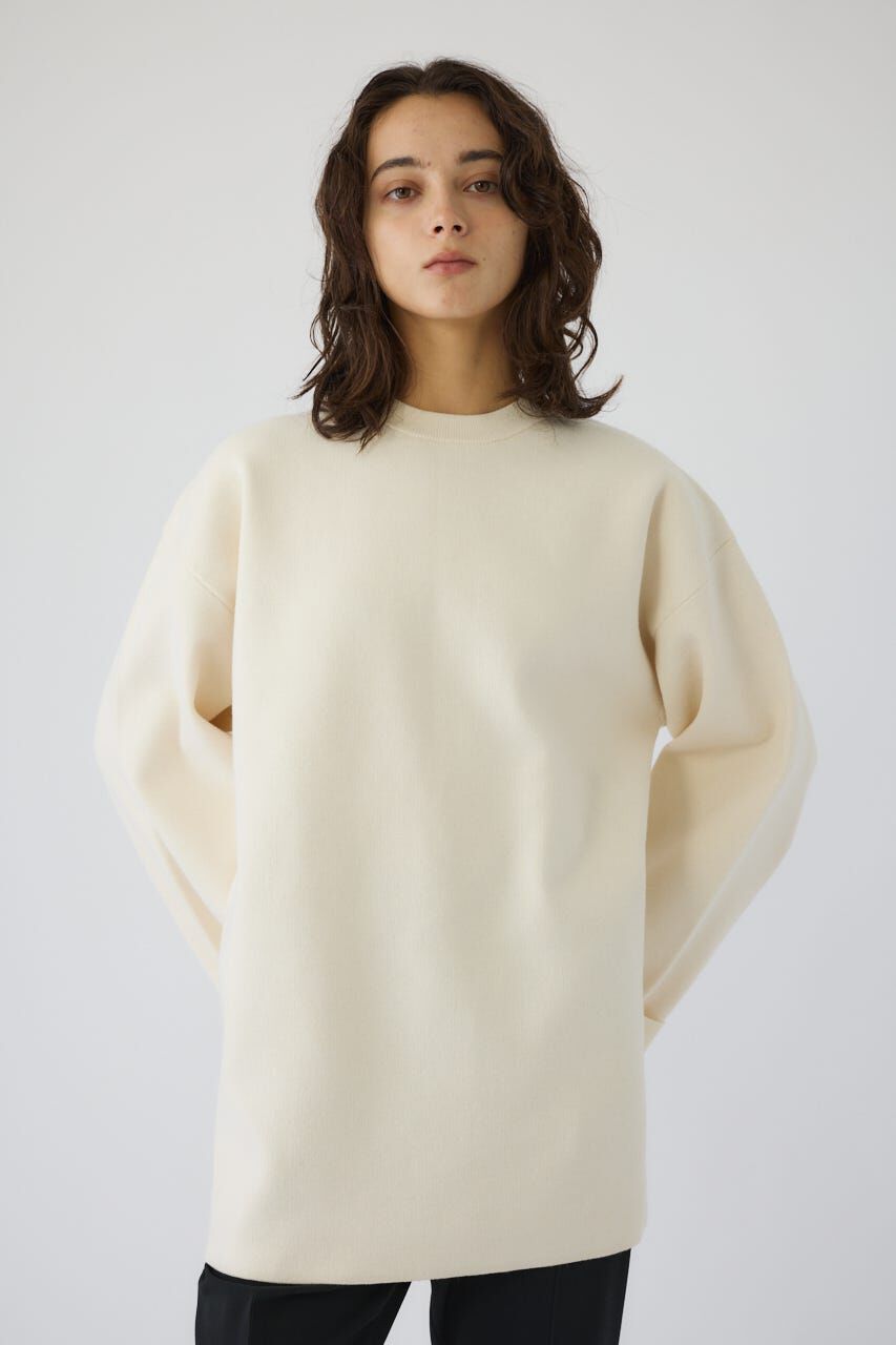 RIM.ARK 「Middle length box knit tops」|ニット・セーター|