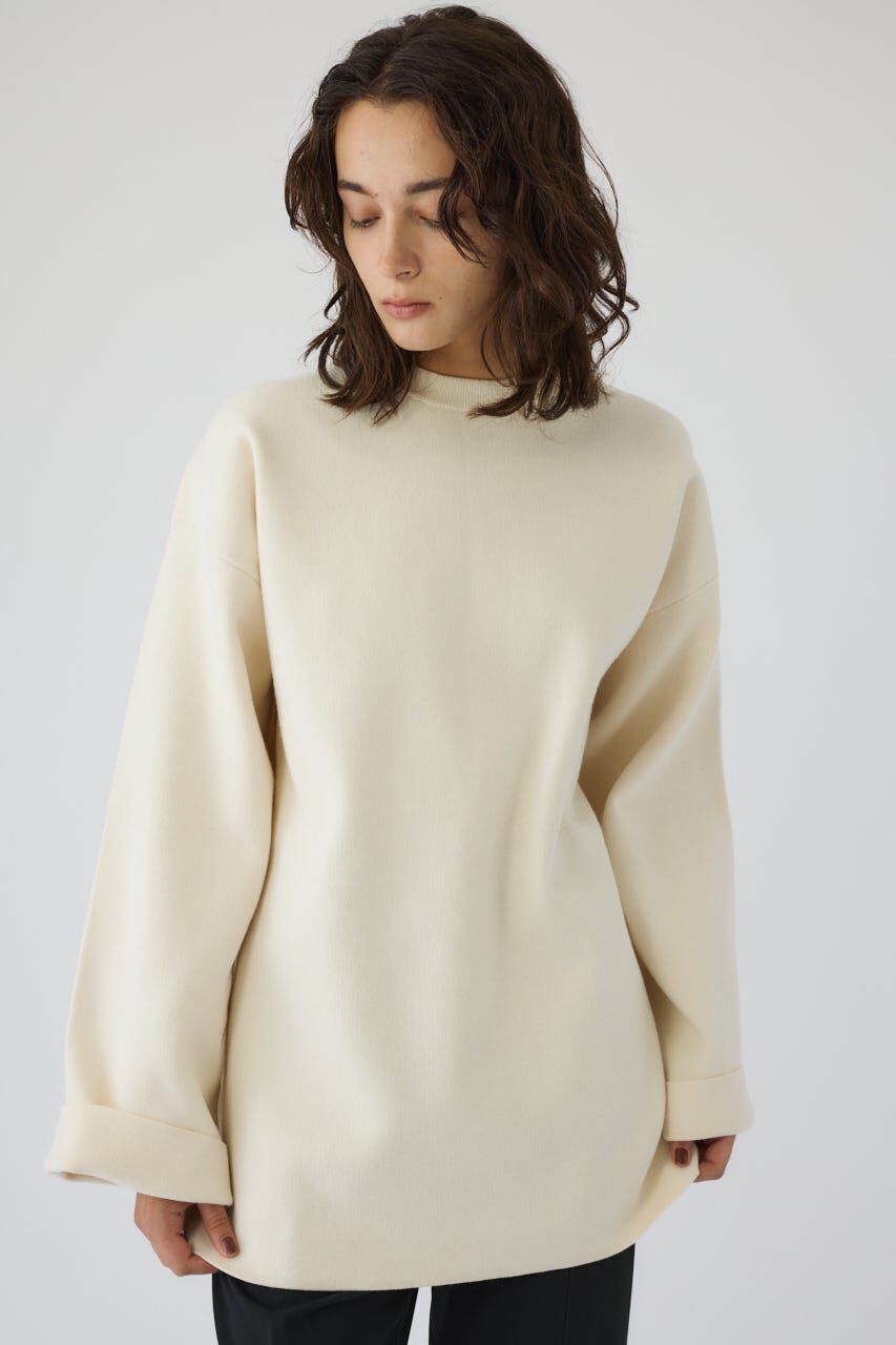 RIM.ARK 「Middle length box knit tops」|ニット・セーター|
