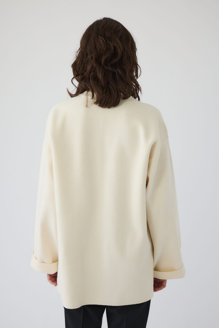 RIM.ARK 「Middle length box knit tops」|ニット・セーター|
