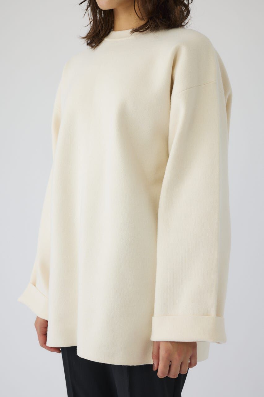 RIM.ARK 「Middle length box knit tops」|ニット・セーター|