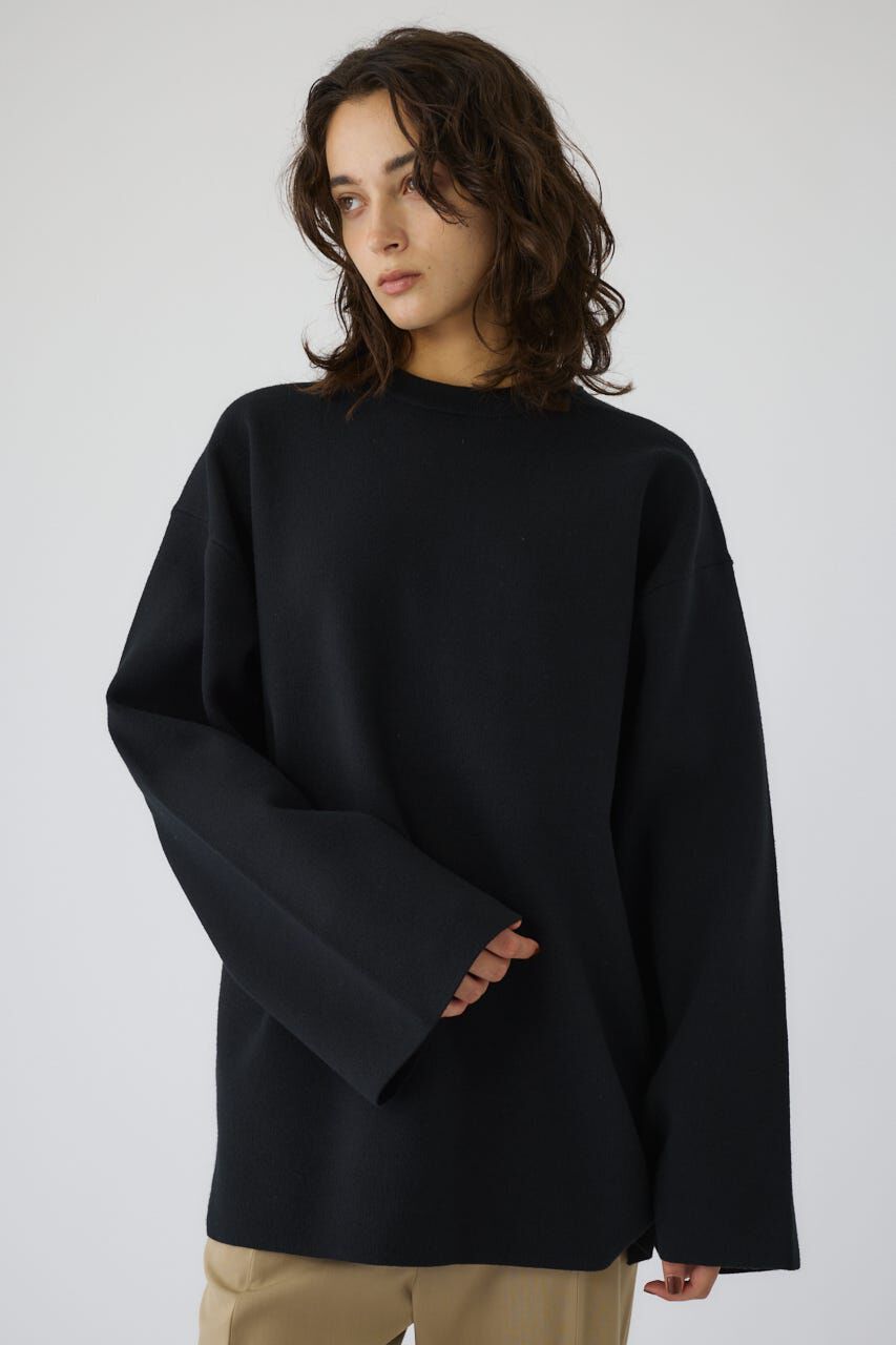 RIM.ARK 「Middle length box knit tops」|ニット・セーター|