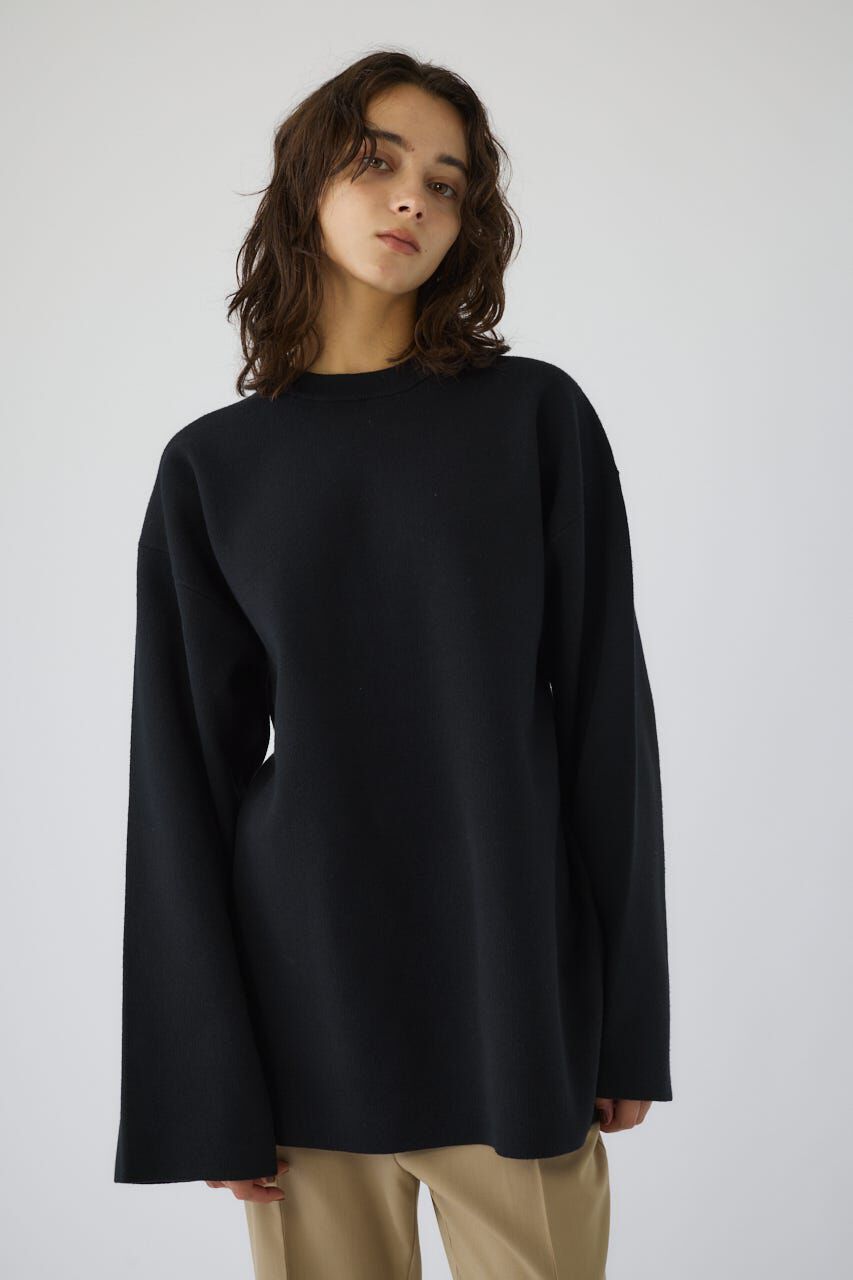 RIM.ARK 「Middle length box knit tops」|ニット・セーター|