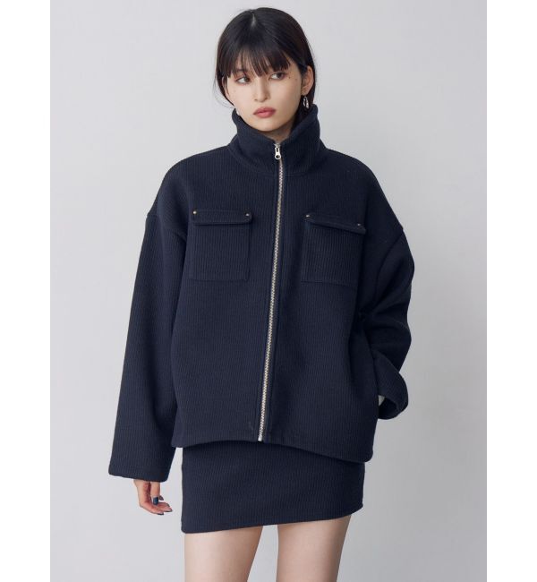 MURUA「スタンドZIPブルゾン【セット販売対象】」|ブルゾン・スタジャン|