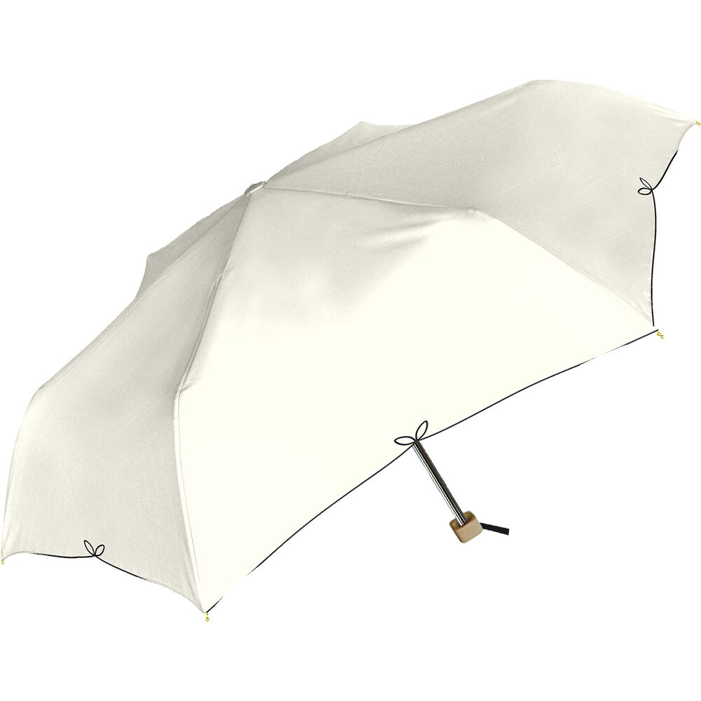 BACKYARD FAMILY「parasol 傘 55cm 折り畳み傘 レディース 通販 雨傘 日傘 晴雨兼用 折りたたみ傘」|傘|ホワイト1