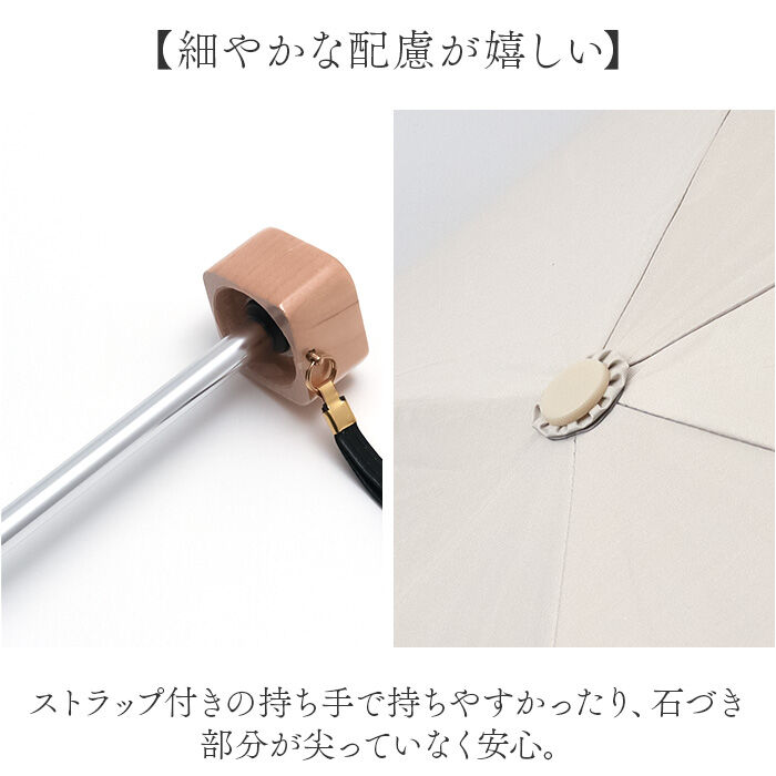 BACKYARD FAMILY「parasol 傘 55cm 折り畳み傘 レディース 通販 雨傘 日傘 晴雨兼用 折りたたみ傘」|傘|