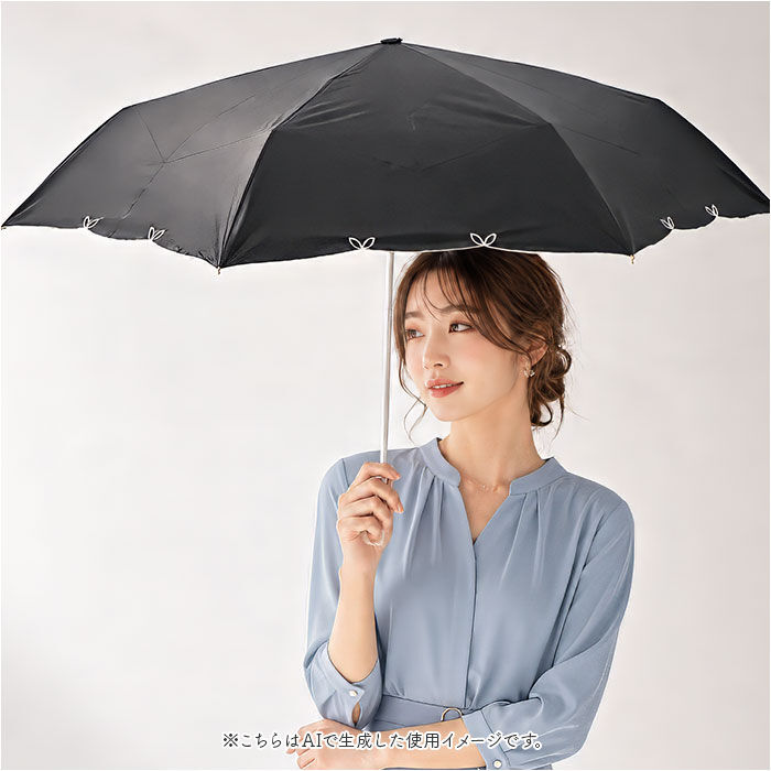 BACKYARD FAMILY「Nakatani 日傘 通販 晴雨兼用傘 折りたたみ傘 926-067 UV ブルーム 傘」|傘|