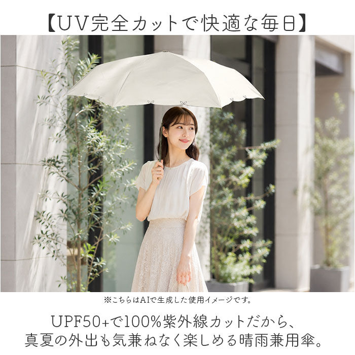 BACKYARD FAMILY「Nakatani 日傘 通販 晴雨兼用傘 折りたたみ傘 926-067 UV ブルーム 傘」|傘|
