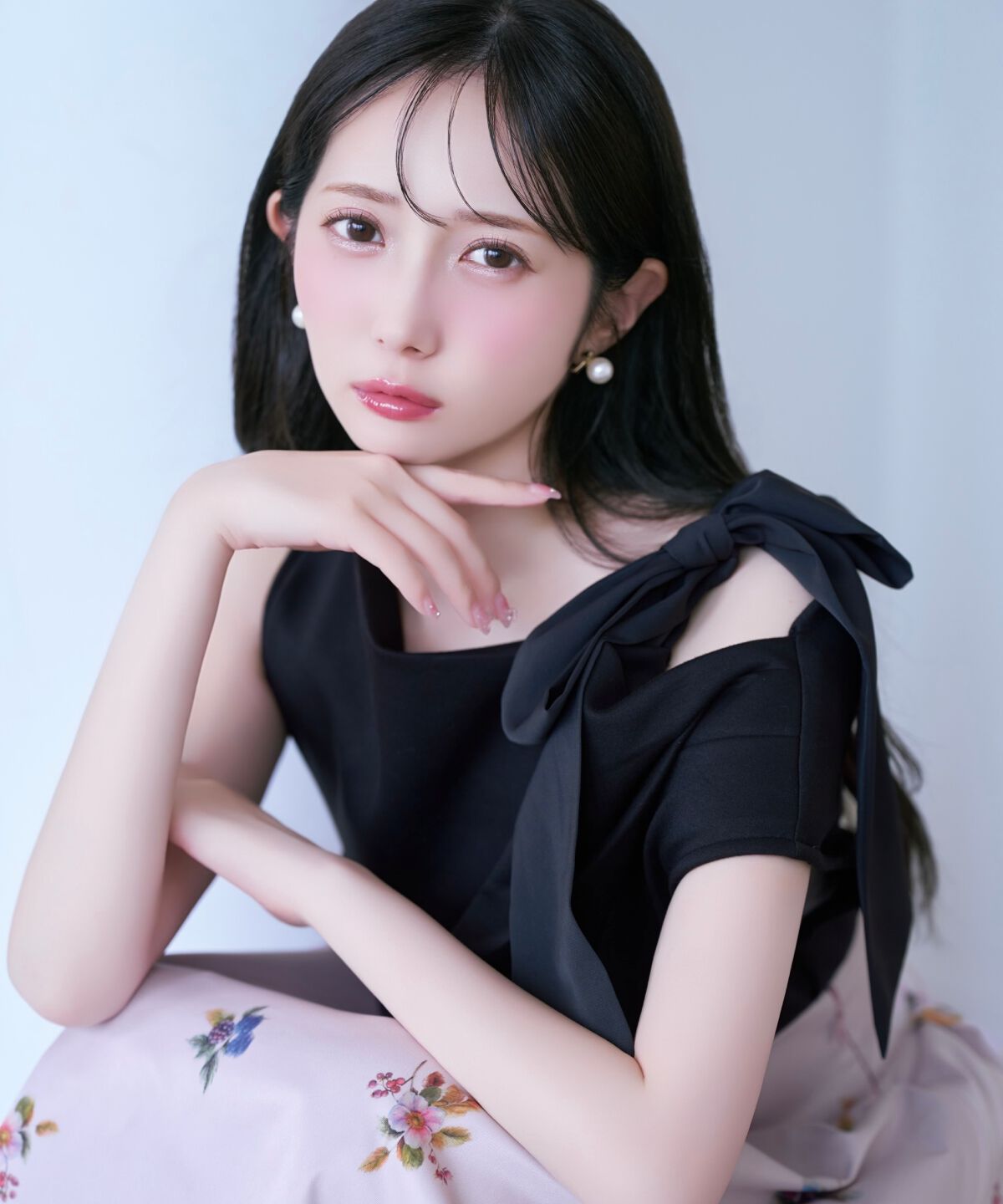 WILLSELECTION「リボンショルダードレープカットトップス」|Tシャツ・カットソー|