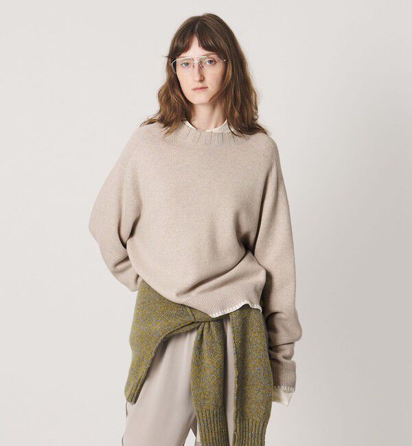AEWEN MATOPH「＜AEWEN MATOPH＞スムース クラムステッチ ニット」|ニット・セーター|NATURAL